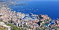 Image 46 Panoramic view of Monaco from the Tête de Chien (Dog's Head) high rock promontory (from Monaco)