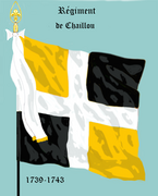 Régiment de Chaillou de 1739 à 1743