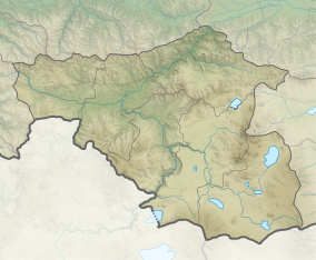 Map showing the location of Ktsia-Tabatskuri Managed Reserve