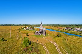 Saounino, église Saint-Jean-Chrisostome Kiprovo (oblast d'Arkhangelsk)