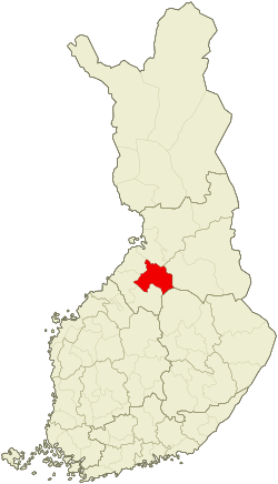 Location of Siikalatva sub-region