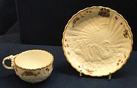 Teacup and saucer, c. 1737–41
