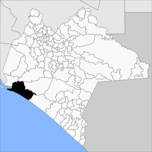 Municipality of Tonalá in Chiapas