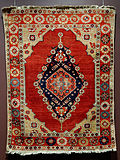 Linkes Bild: Siebenbürger Teppich, 18. Jahrhundert(?), Metropolitan Museum of Art Rechtes Bild: Siebenbürger Teppich, 17. Jh.