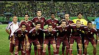 Venezuela national football team, popularly known as the "Vinotinto"