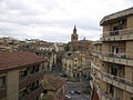 Vue de Barbastro et de la cathédrale Santa María de la Asunción