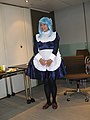 香港Cosplayer戴雅秀扮演維基娘。