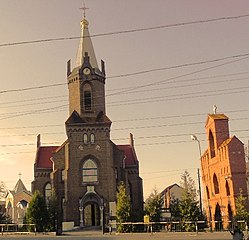 Church of St. Anna in Boryslav, the fifth largest city in Lviv Oblast