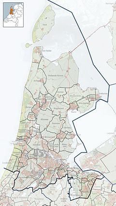 Huizen transmitter is located in North Holland