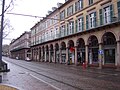 Immeuble façade, toitures, retour sur rue