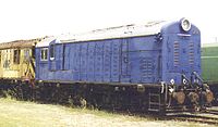 Tasmanian Government Railways X class diesel electric locomotive as used in Tasmania, the first mainline diesel-electric locomotive purchased by an Australian government railway system