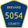 County Road 5054 marker