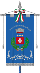 Drapeau de Calvagese della Riviera