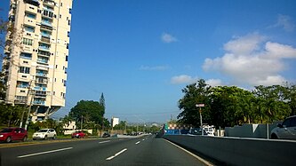 Heading west in Torrimar, Guaynabo