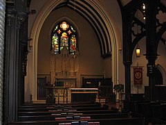 interior of Christ Church, Newton