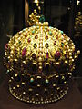 Crown of Stephen Bocskai in Kaiserliche Schatzkammer (Imperial Treasury) at the Hofburg in Vienna, Austria