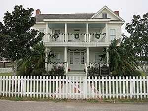 In 2006 the Dew Plantation House was moved to Kitty Hollow Park to serve as a museum.