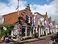 A view of a street in Edam.