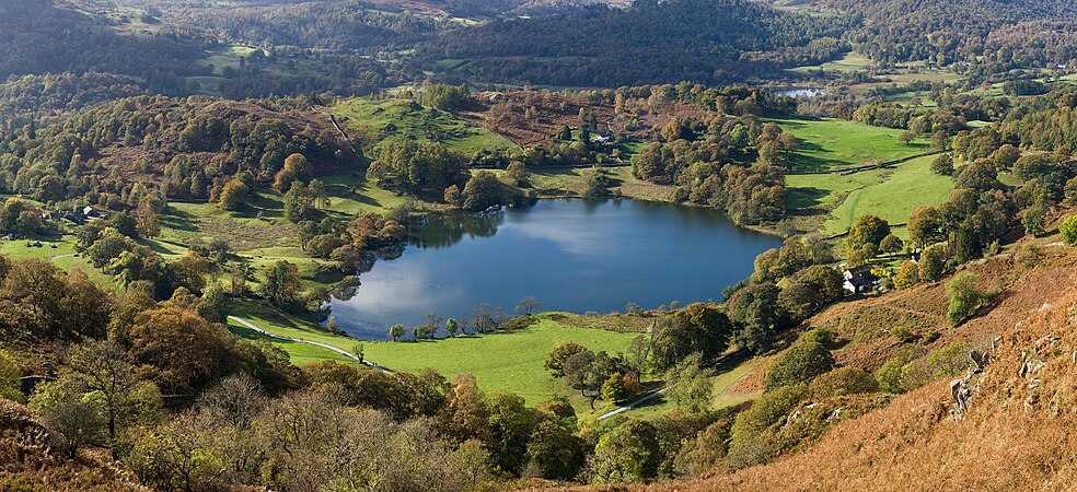 Loughrigg Tarn, by Diliff