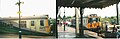 A First Great Western 1970's ex-BR EMU at Manningtree station, Essex in 2001.