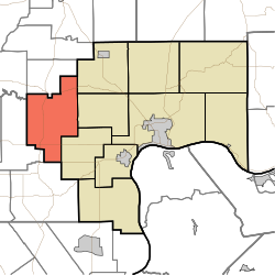 Location in Jefferson County