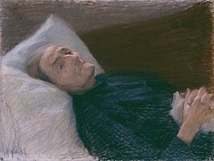 Old Woman in Her Sickbed, 1895–96