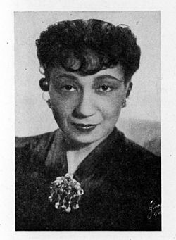 Etta Moten Barnett vuonna 1936.