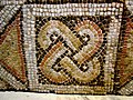 Detail from a mosaic in Aladazha Monastery
