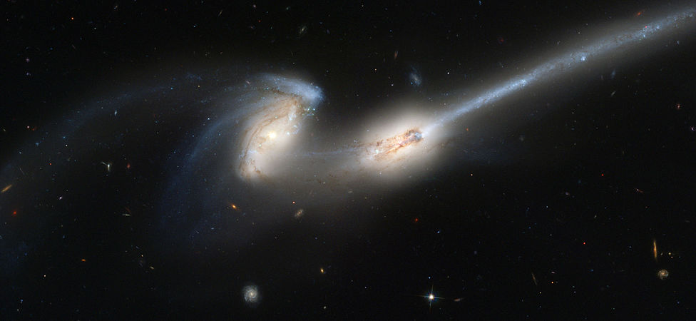Mice Galaxies, by the Hubble Space Telescope
