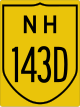 National Highway 143D shield}}