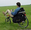 Bicicletta reclinata da turismo a passo corto, della Nazca.