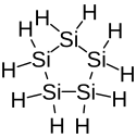 Image illustrative de l’article Cyclopentasilane