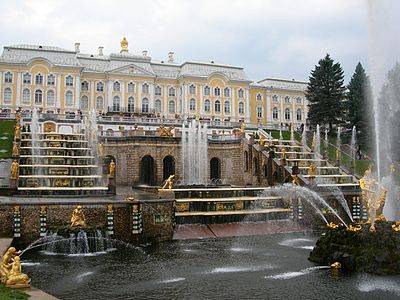 Grande Cascade de Peterhof.