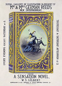 A Sensation Novel poster, by Robert Jacob Hamerton (restored by Adam Cuerden)