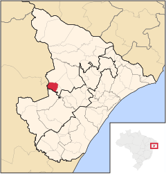 Pinhão – Mappa