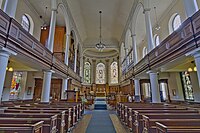 Interior da Igreja de St Ann, Manchester (Broad Church)