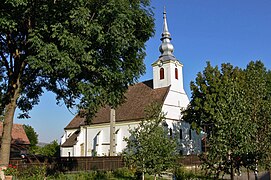 L'église catholique.