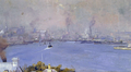 Sydney harbour from Milsons Point by Tom Roberts, 1897