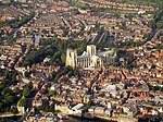 Aerial view of York