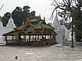 A Zayat (pavilion) at Kuthodaw Pagoda, Mandalay, Burma