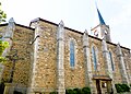 Église de Saint-Laurent-d'Agny côté nord.