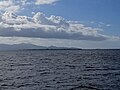 L'îlet à Fajou vu en mer par Port-Louis