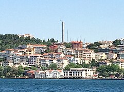 Küçük Çamlıca TV Radio Tower construction May 2017