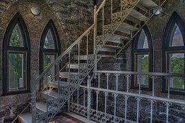 View from middle level of monument