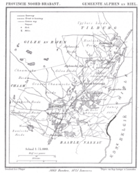 Alphen en Riel – Mappa