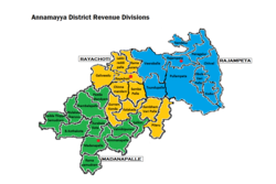 Rayachoti revenue division in Annamayya district