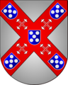 The Coat of Arms of the Dukes of Cadaval, descendants of Dom Álvaro.