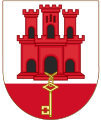 Arms of Gibraltar (Without motto and bordure)