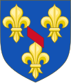 Baton couped gules (Princes of Condé)