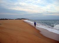 Arugam Point at the Arugam Bay beach